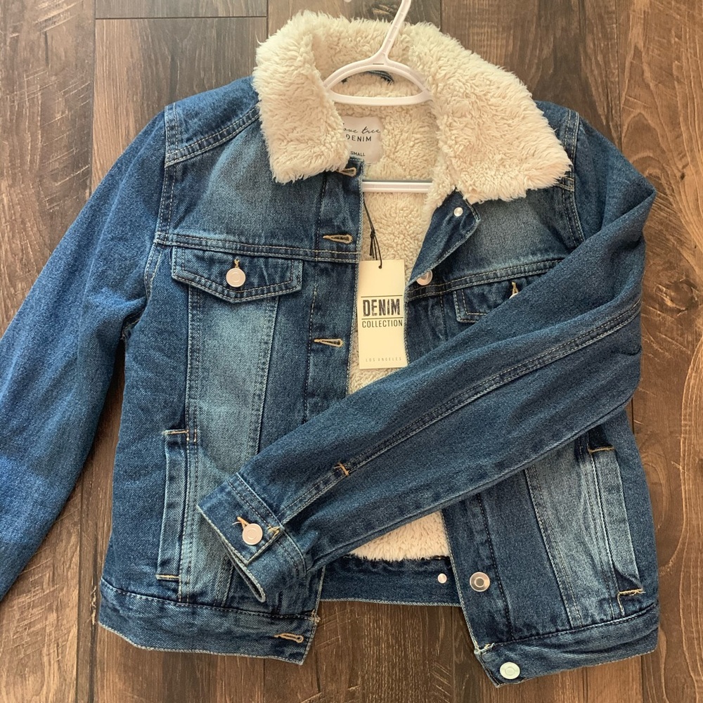 Levi jacket with fleece liner